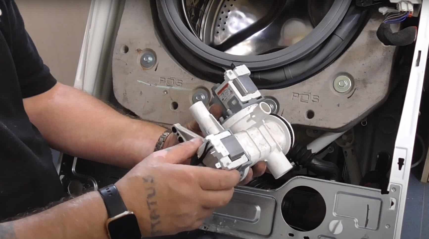 Replace Samsung washing-machine pump