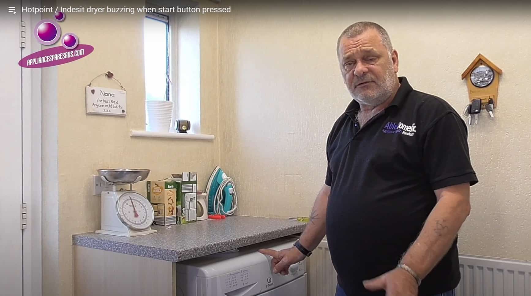 buzzing noise from dryer