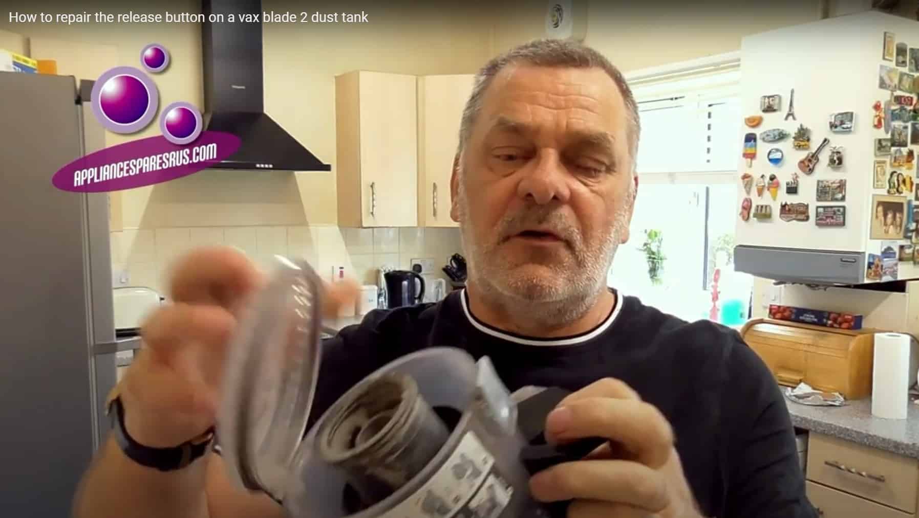 How to repair a-vax-dust-tank